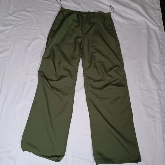 None Pants - Baggy adjustable waist 90’s pull-on pants